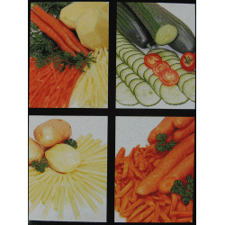 Unifix mandolin Vit/bl&aring;